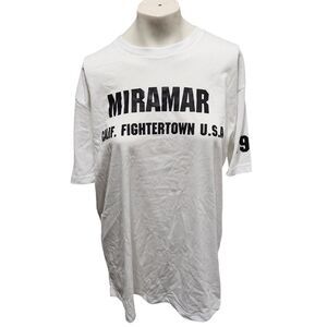 Next Level Apparel Miramar FighterTown USA Mens T Shirt SZ XL Casual Novelty